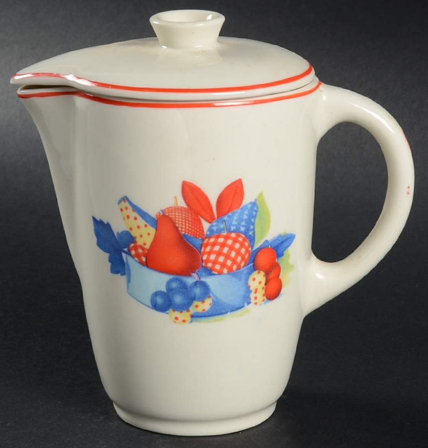 Calico Fruit 16 Oz Pitcher with Lid by Universal-1