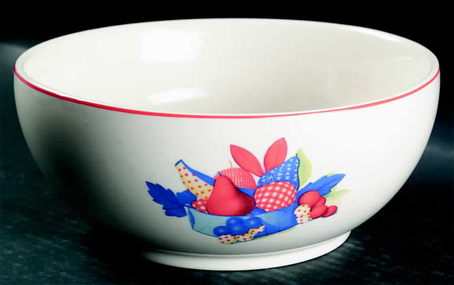 Calico Fruit 9" Mixing Bowl by Universal-1