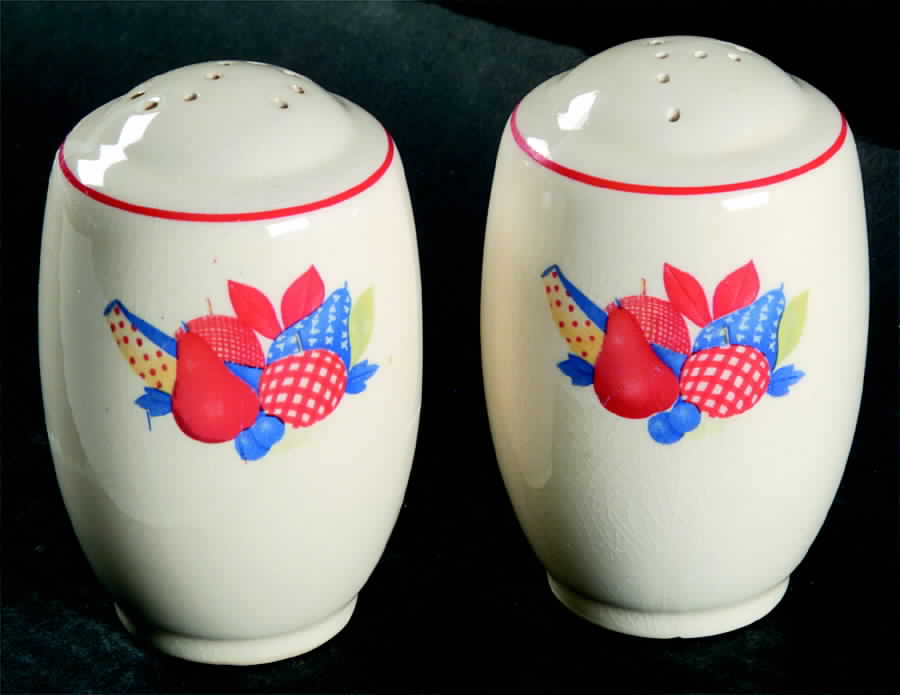 Calico Fruit Salt & Pepper Set by Universal-1