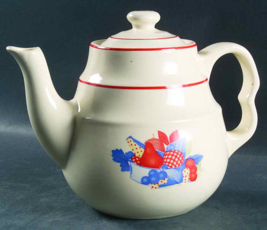 Calico Fruit Teapot & Lid by Universal-1