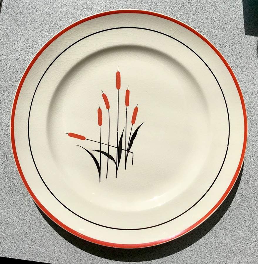 Cattail (Camwood) Dinner Plate by Universal-1