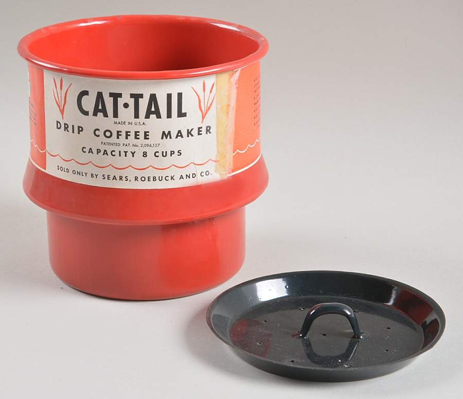 Cattail (Camwood) Metal Drip for Poffee Pot by Universal-1