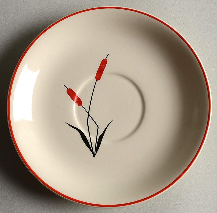 Cattail (Camwood) Saucer by Universal-1