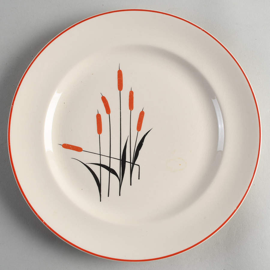 Cattail (Camwood) Luncheon Plate by Universal-1