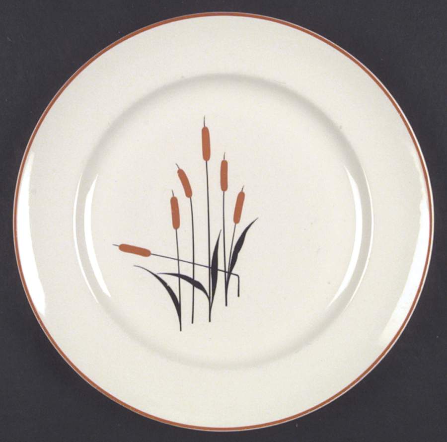 Cattail (Camwood) Dinner Plate by Universal-1