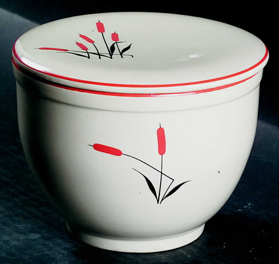 Cattail (Camwood) Large Refrigerator Jar & Lid by Universal-1