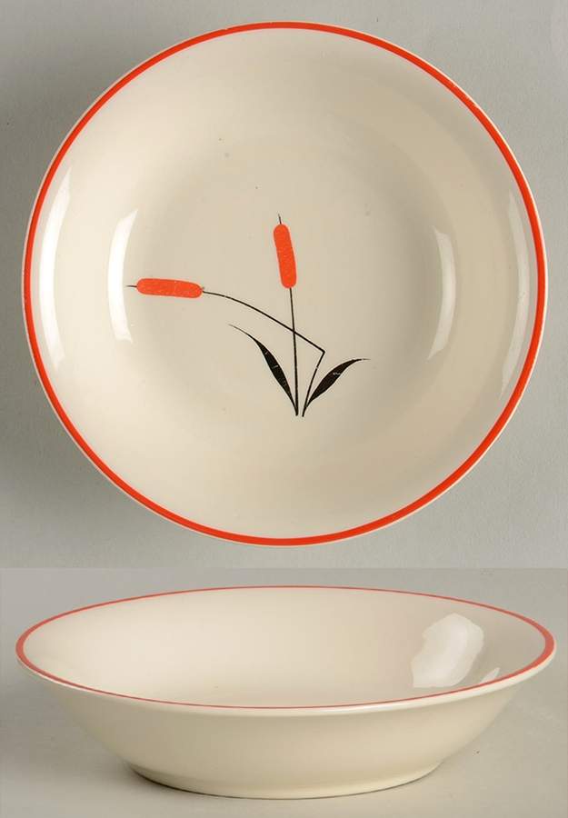 Cattail (Camwood) Fruit/Dessert (Sauce) Bowl by Universal-1