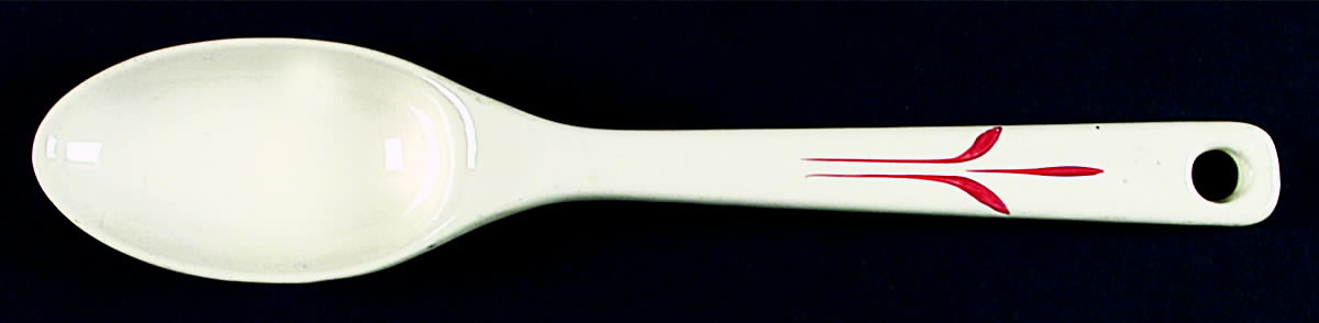 Cattail (Camwood) Salad Serving Spoon, Solid Piece by Universal-1