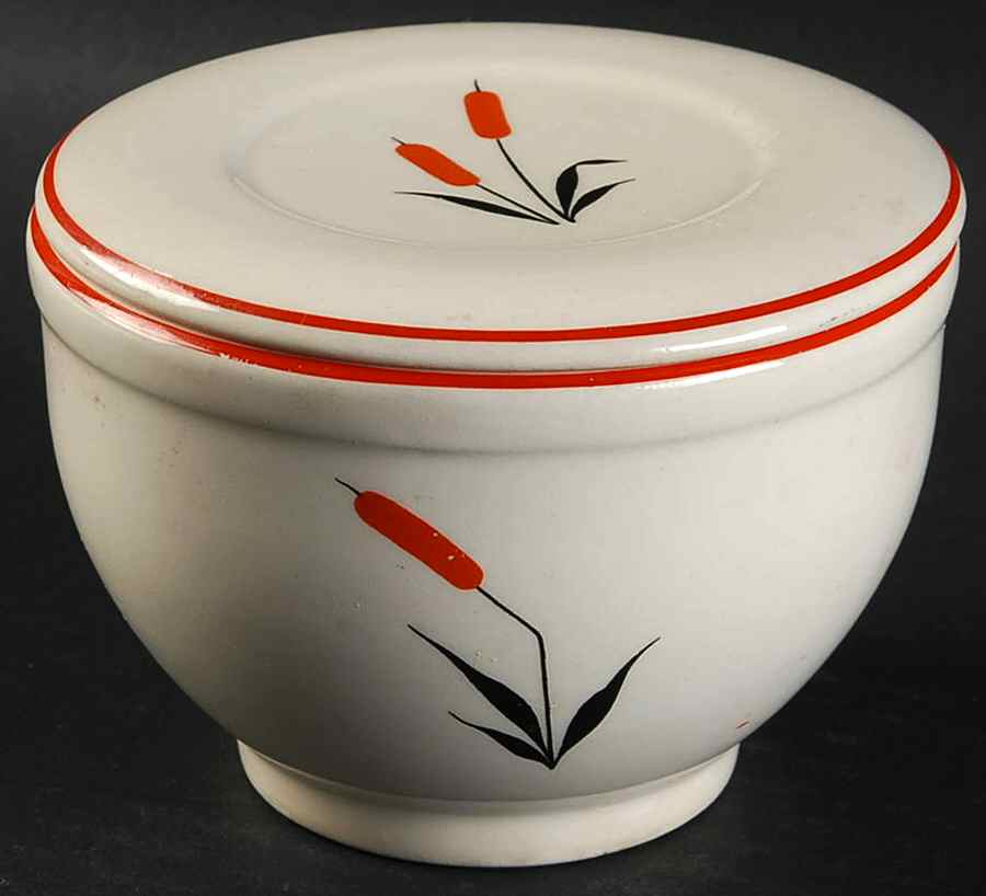 Cattail (Camwood) Small Refrigerator Jar & Lid by Universal-1