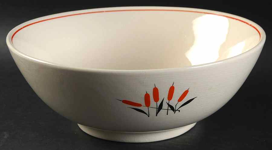 Cattail (Camwood) 9" Salad Serving Bowl by Universal-1
