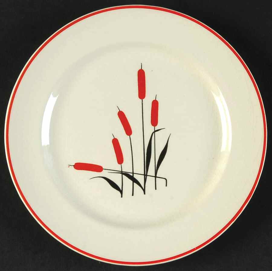 Cattail (Camwood) Bread & Butter Plate by Universal-1