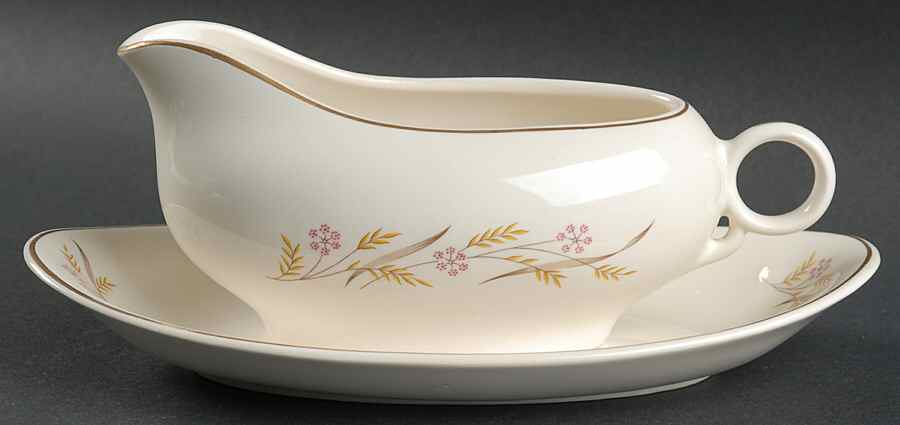 Harvest Gravy Boat & Underplate by Universal-1