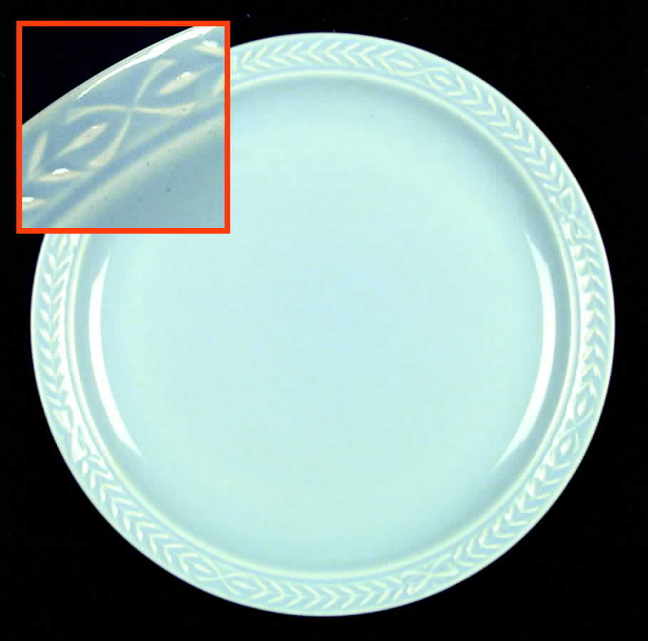 Laurella Blue Dinner Plate by Universal-1