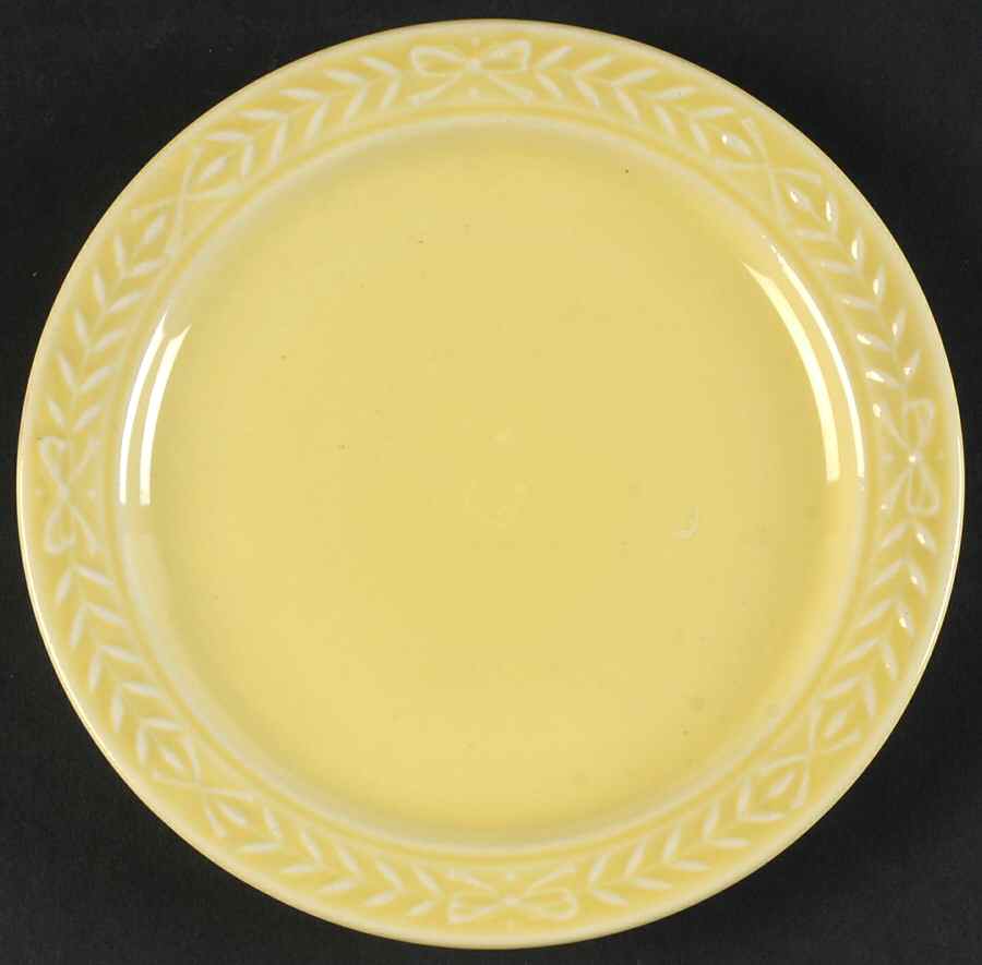 Laurella Yellow Bread & Butter Plate by Universal-1