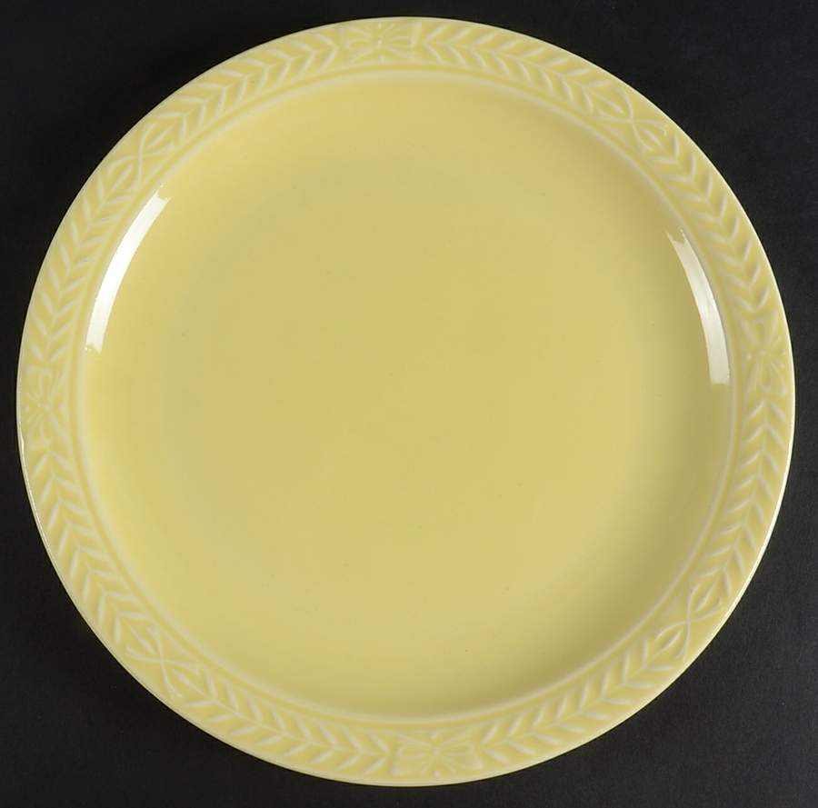 Laurella Yellow Luncheon Plate by Universal-1