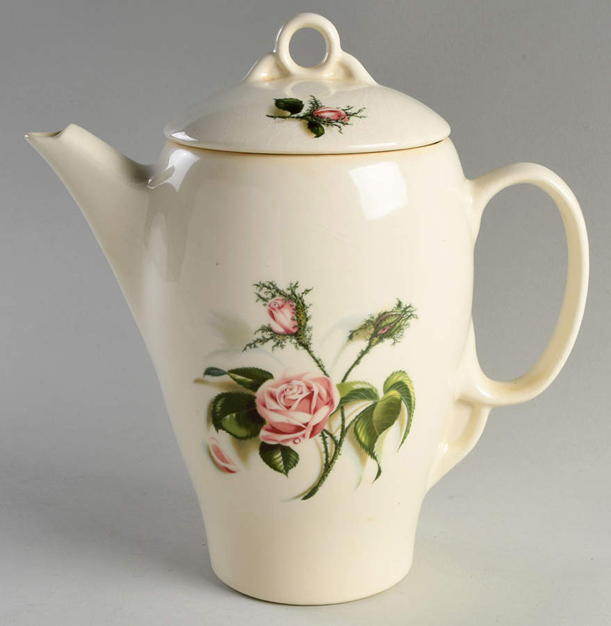 Moss Rose (No Trim) Coffee Pot & Lid by Universal-1
