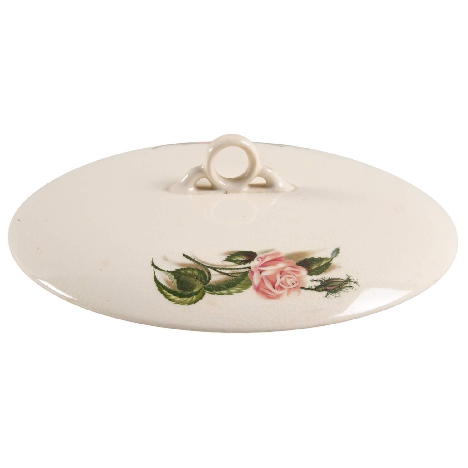 Moss Rose (No Trim) Lid for Round Vegetable by Universal-1