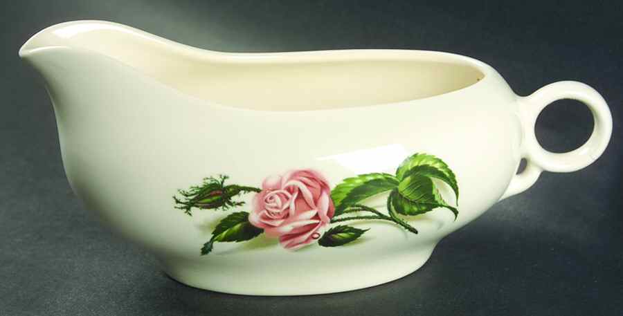 Moss Rose (No Trim) Gravy Boat by Universal-1