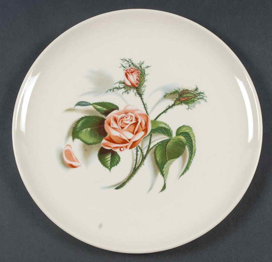 Moss Rose (No Trim) Luncheon Plate by Universal-1