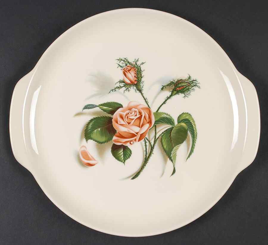 Moss Rose (No Trim) 10" Chop Plate (Round Platter) by Universal-1