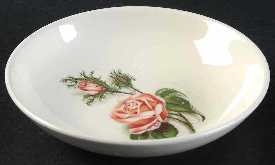 Moss Rose (No Trim) Fruit/Dessert (Sauce) Bowl by Universal-1