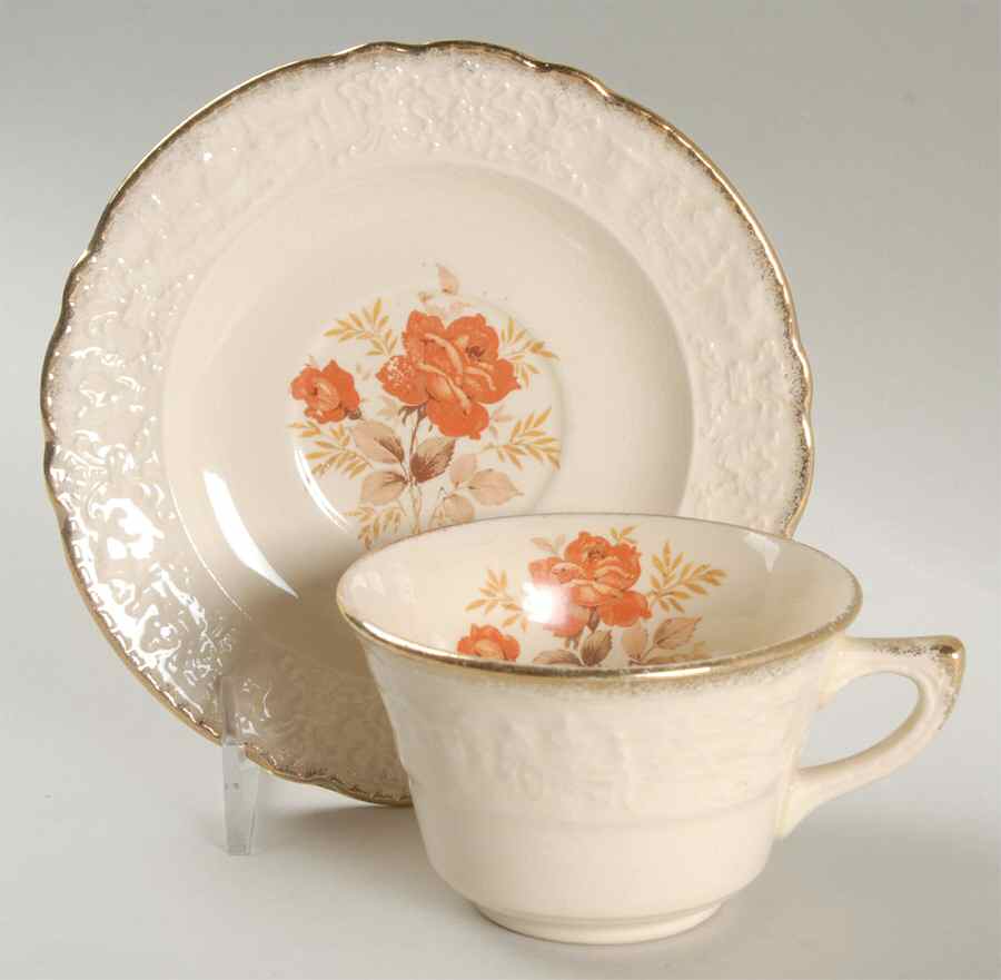 UNI110 Flat Cup & Saucer Set by Universal-1