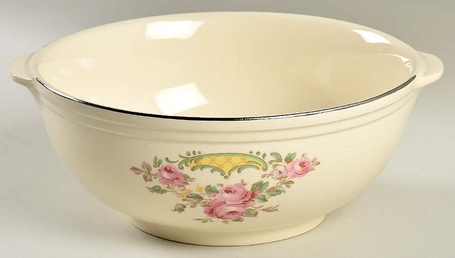 Rambler Rose Round Vegetable No Lid by Universal-1