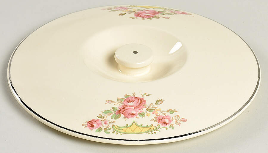 Rambler Rose Lid for Round Vegetable by Universal-1