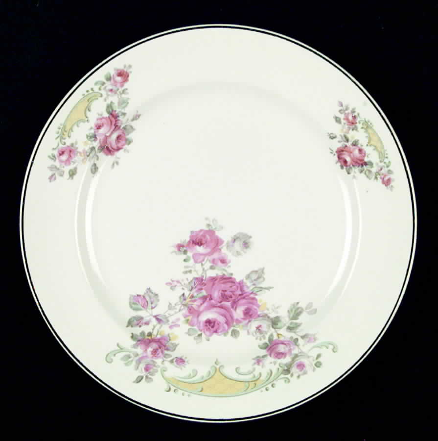Rambler Rose Luncheon Plate by Universal-1