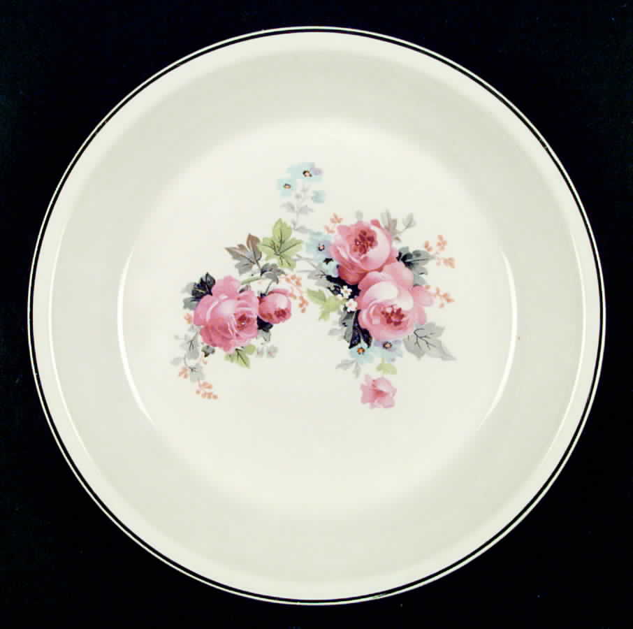 Rose Bouquet Pie Serving Plate by Universal-1
