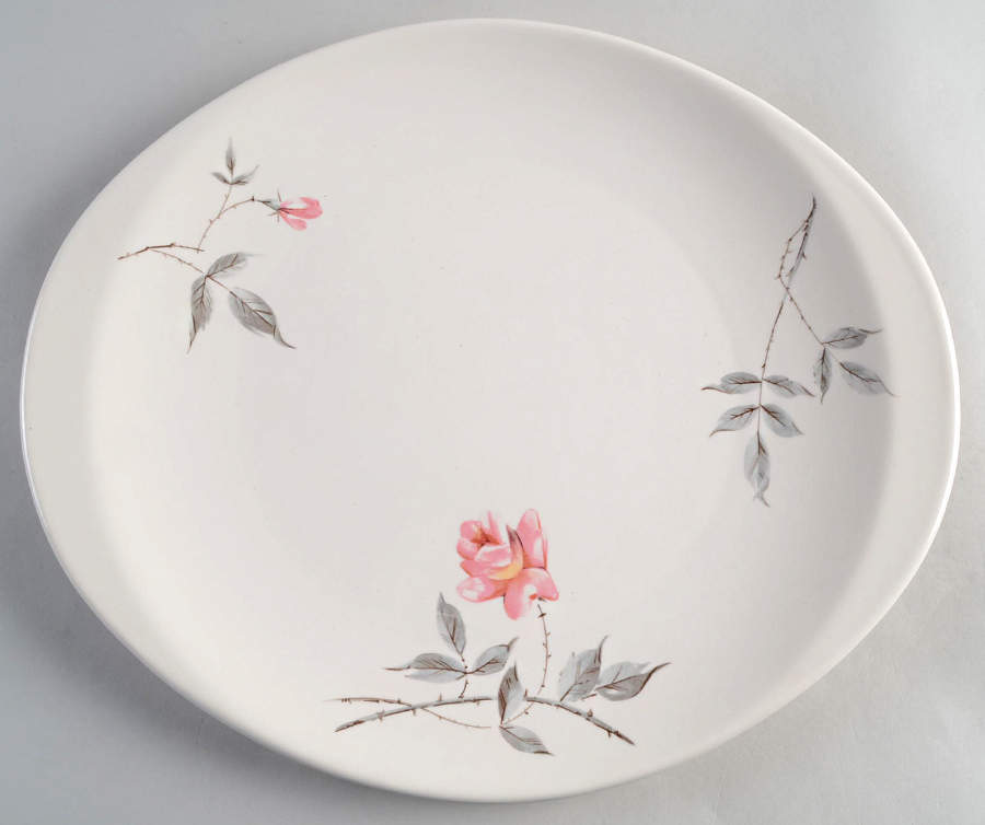 Rosette 13" Oval Serving Platter by Universal-1