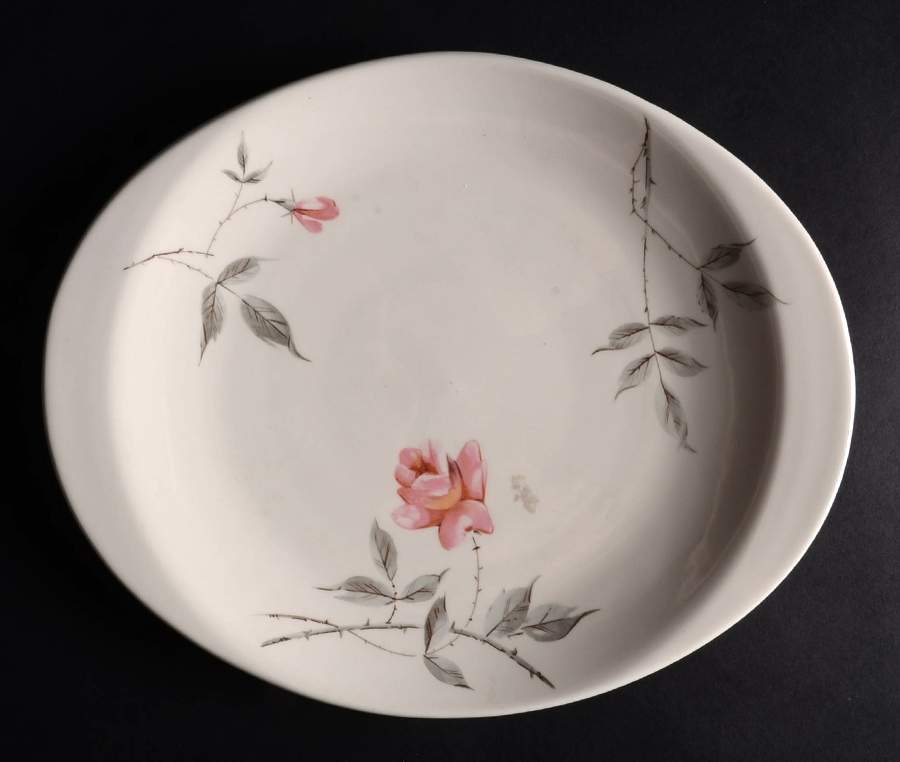 Rosette 11" Oval Serving Platter by Universal-1