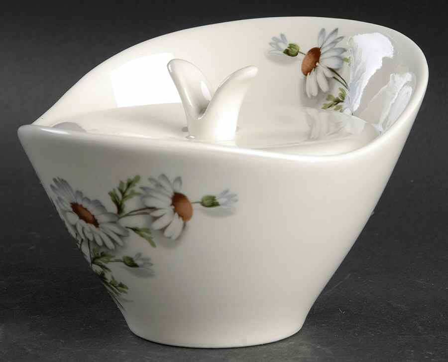 Shasta Daisy Sugar Bowl & Lid by Universal-1