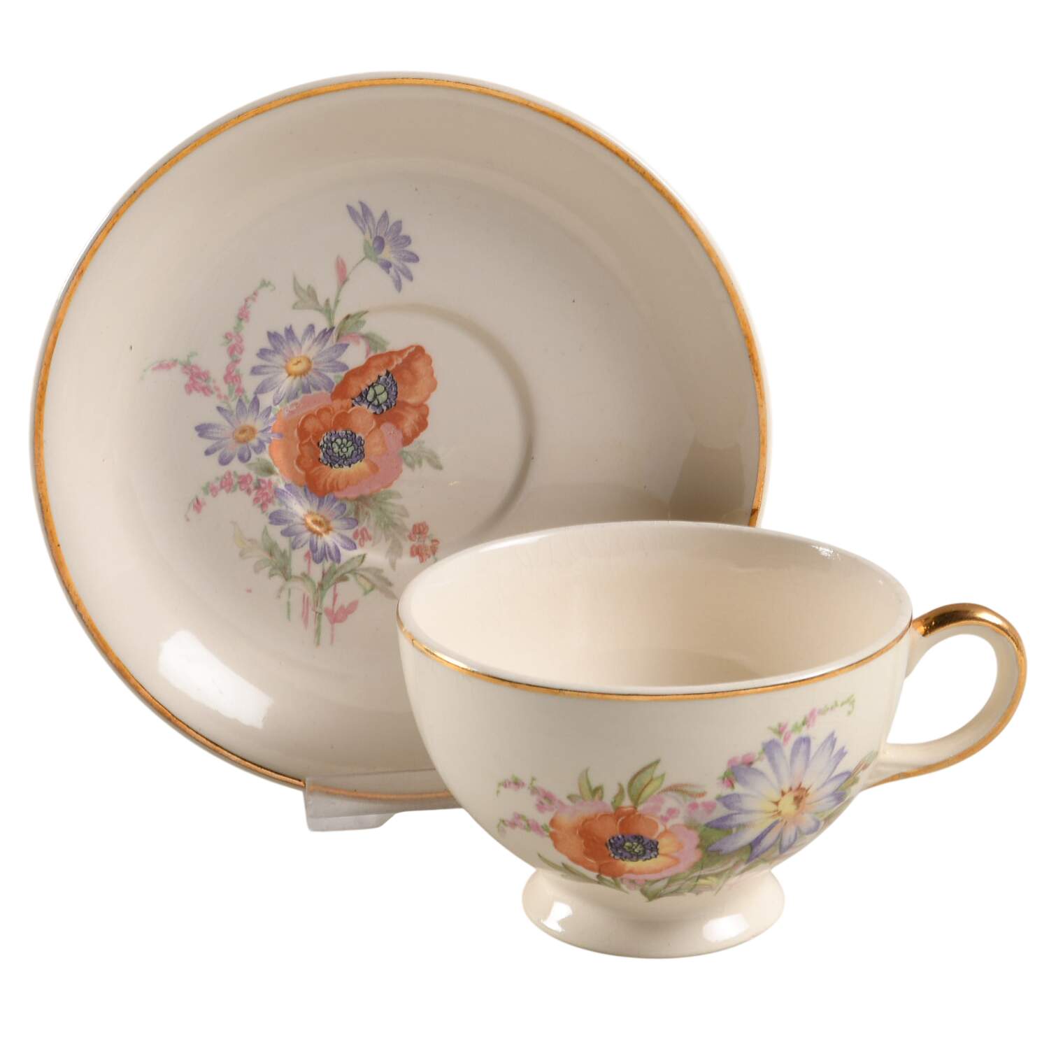 UNI28 Footed Cup & Saucer Set by Universal-1