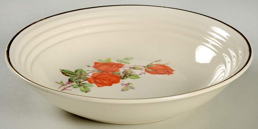 American Beauty Rose Fruit/Dessert (Sauce) Bowl by Universal-1