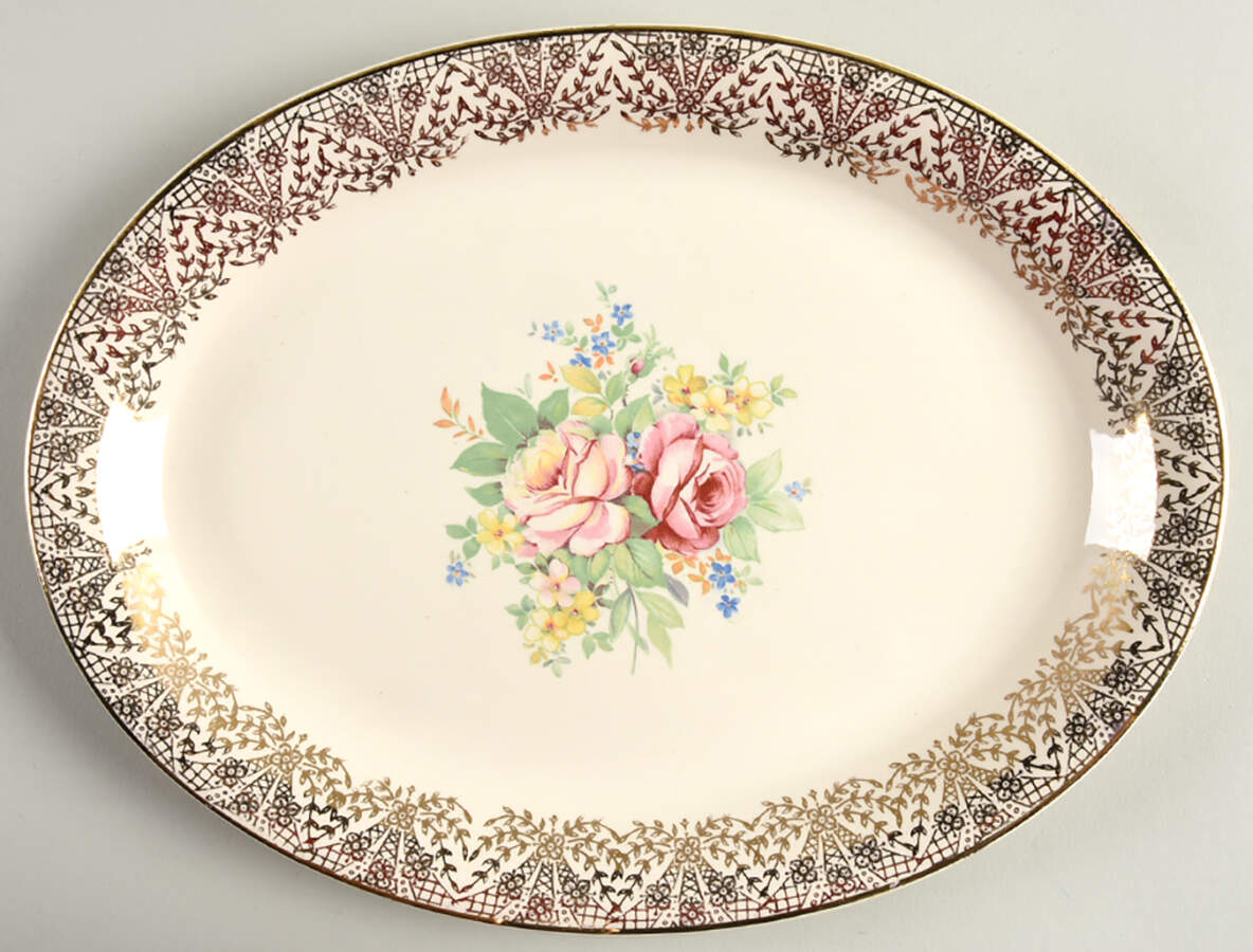 UNI59 11" Oval Serving Platter by Universal-1