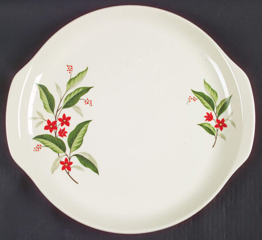 Woodvine 13" Chop Plate (Round Platter) by Universal-1