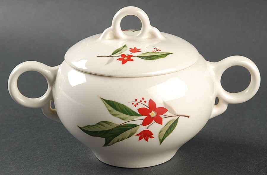 Woodvine Sugar Bowl & Lid by Universal-1