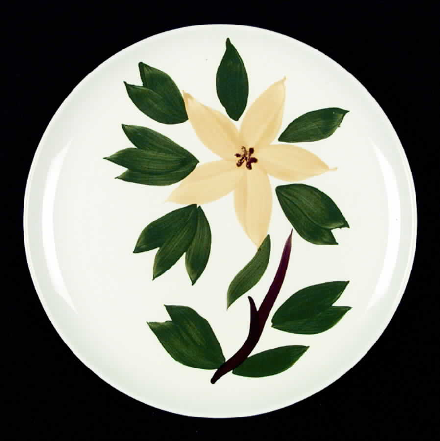 Golden Jasmine Dinner Plate by Stetson-1