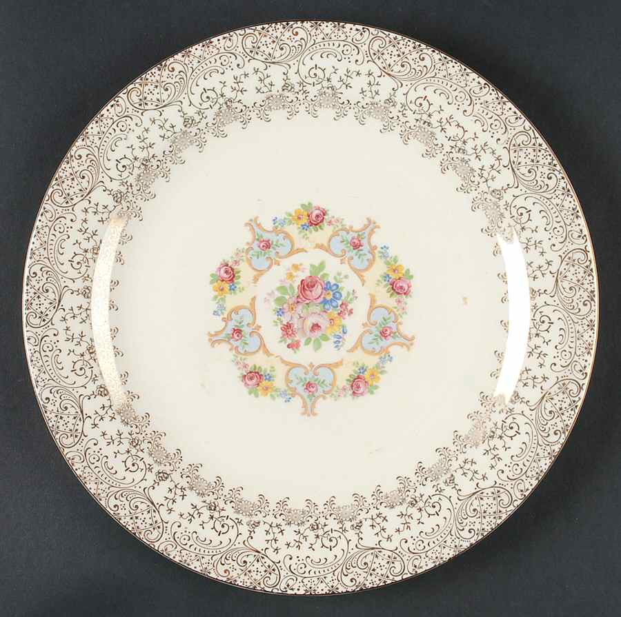 Liberty Gold 11" Chop Plate (Round Platter) by USA-1