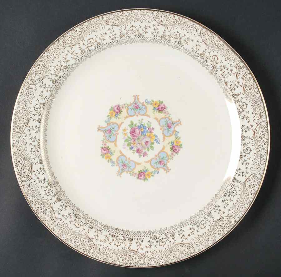 Liberty Gold 12" Chop Plate (Round Platter) by USA-1