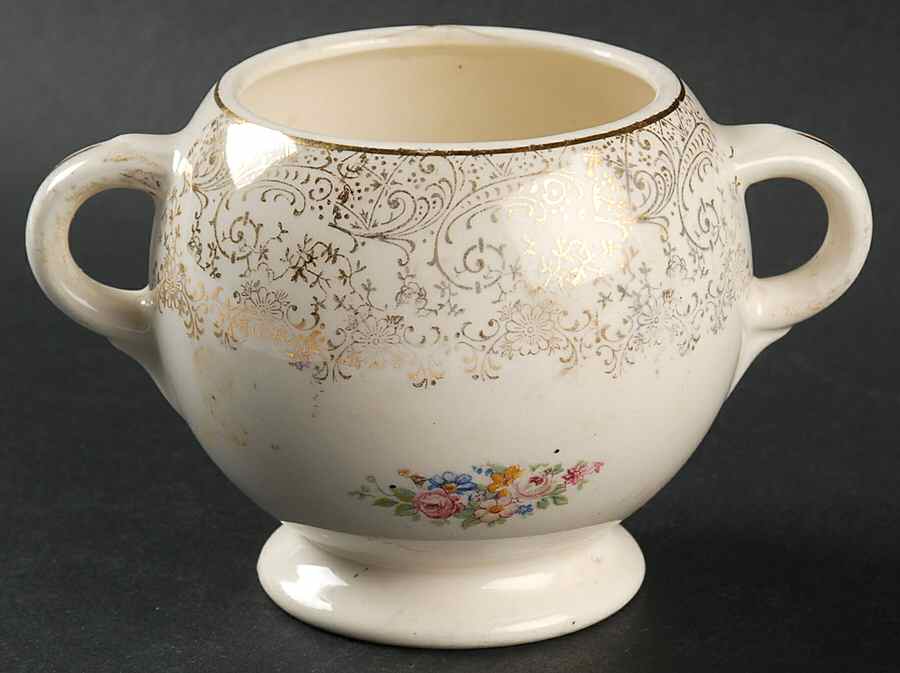 Liberty Gold Sugar Bowl No Lid by USA-1
