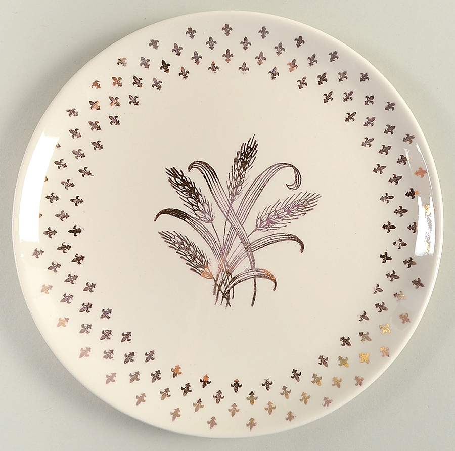 Golden Wheat Salad Plate by SCIO-1