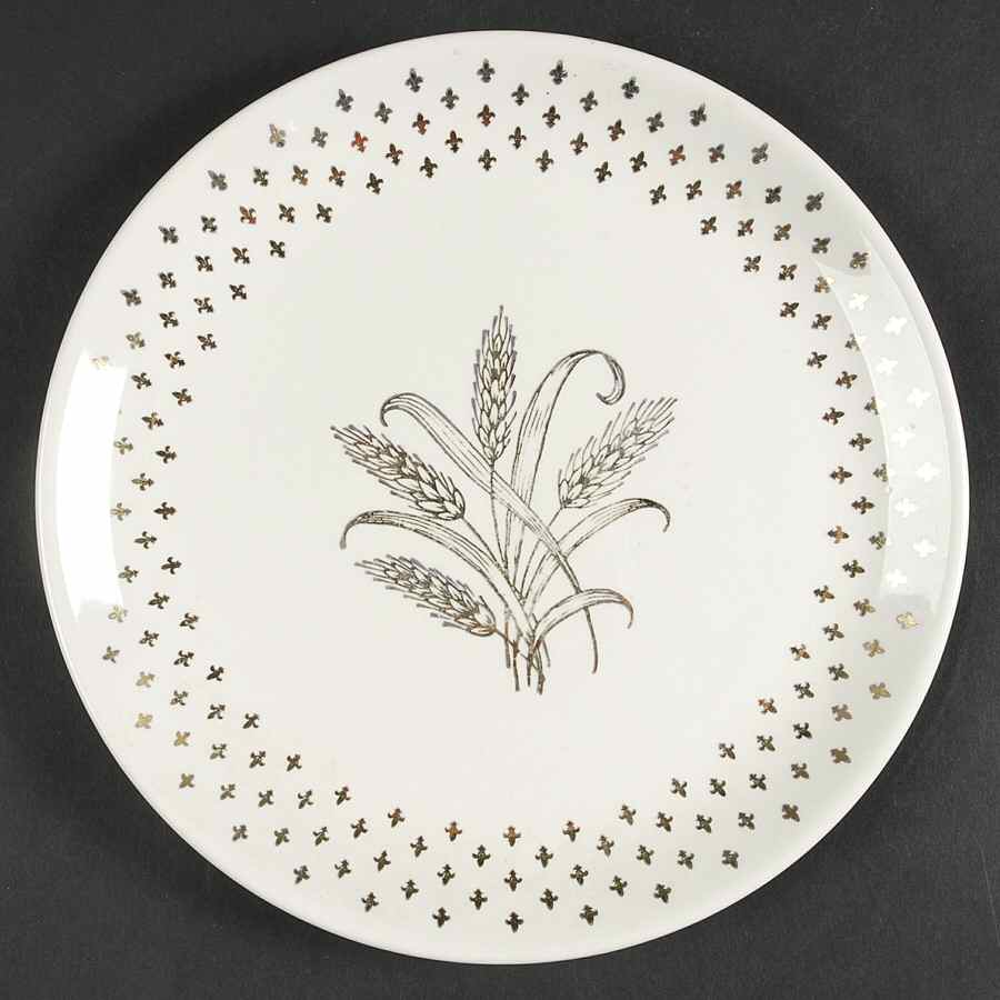 Golden Wheat Dinner Plate by SCIO-1