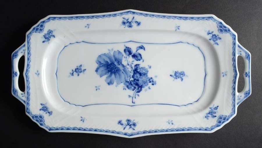 Blue Europe Large Sandwich Tray by Utsuwakan-1