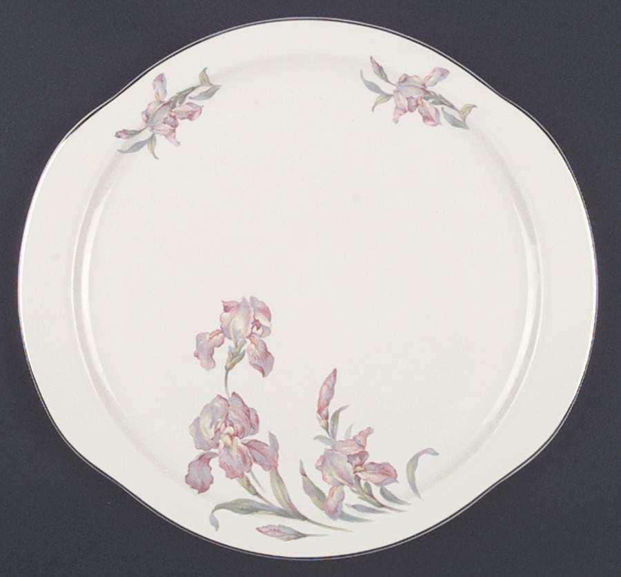 Iris Handled Cake Plate by Universal-1