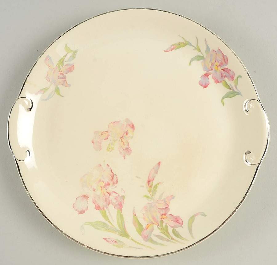 Iris Handled Cake Plate by Universal-1