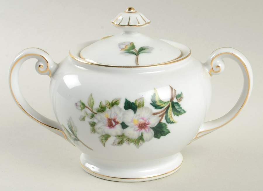 Diana Sugar Bowl & Lid by Ucagco-1