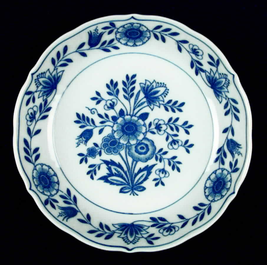 Blue Dell Salad Plate by Ucagco-1