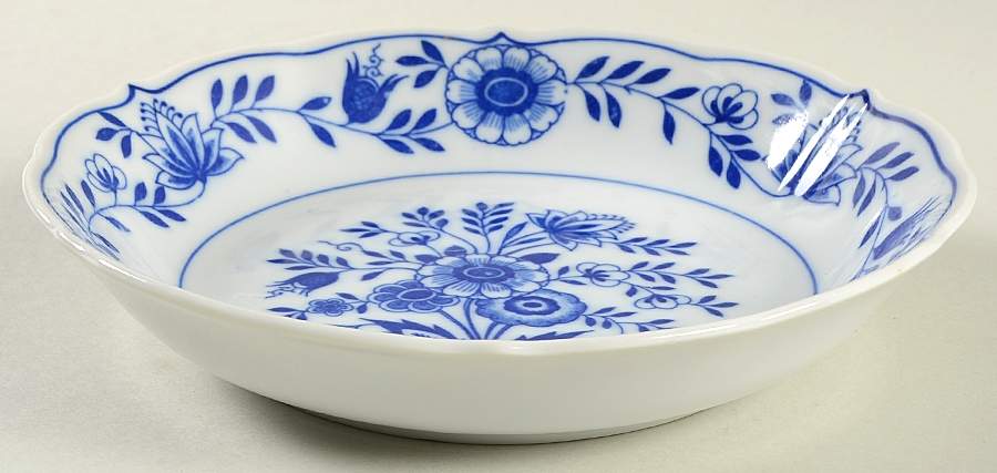 Blue Dell Coupe Soup Bowl by Ucagco-1